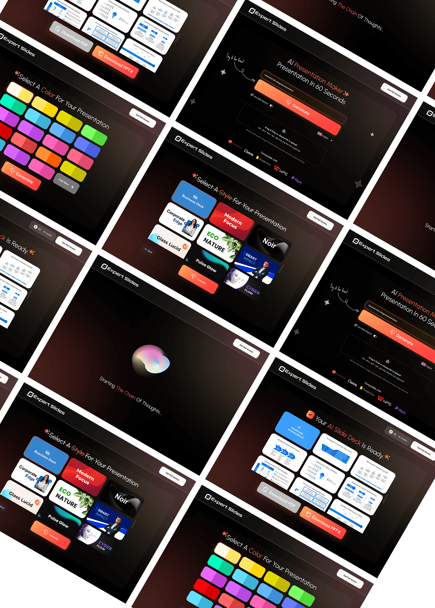 Product features showcase