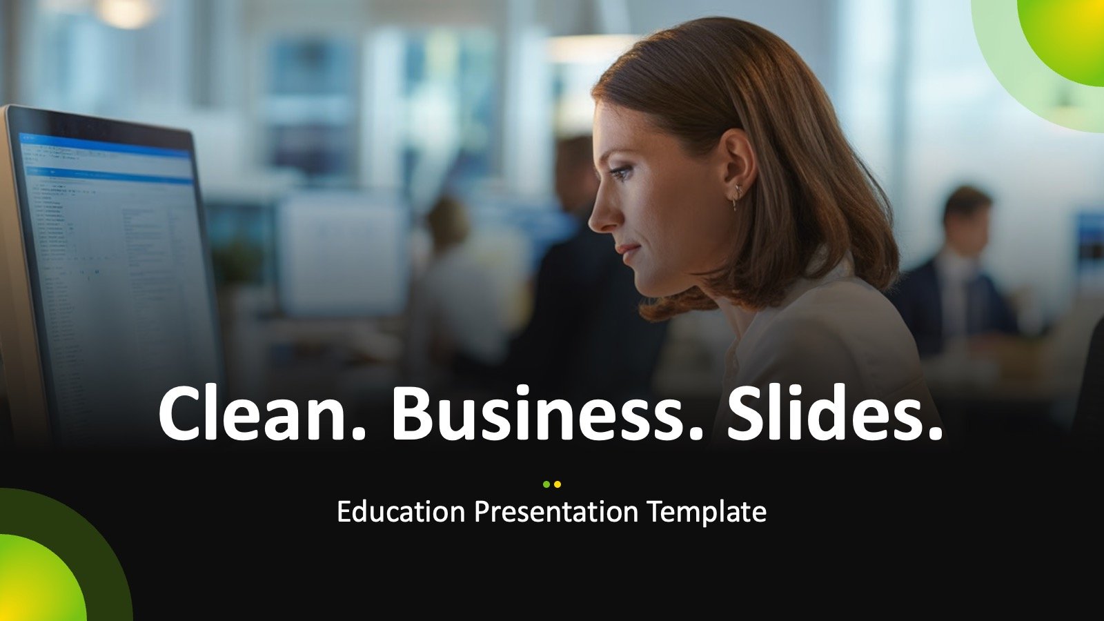 Clean Business Slides