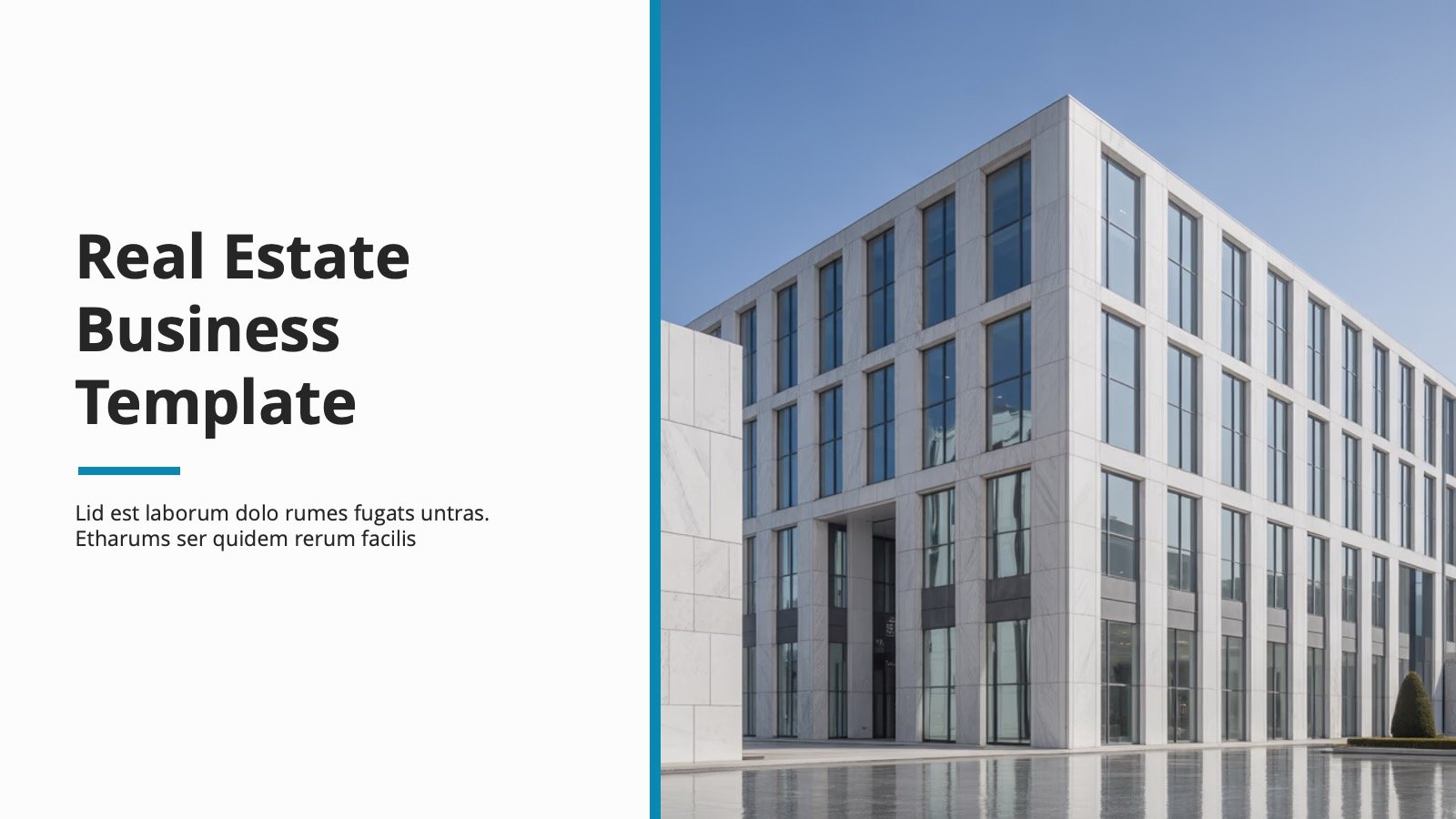 Real Estate Business Deck