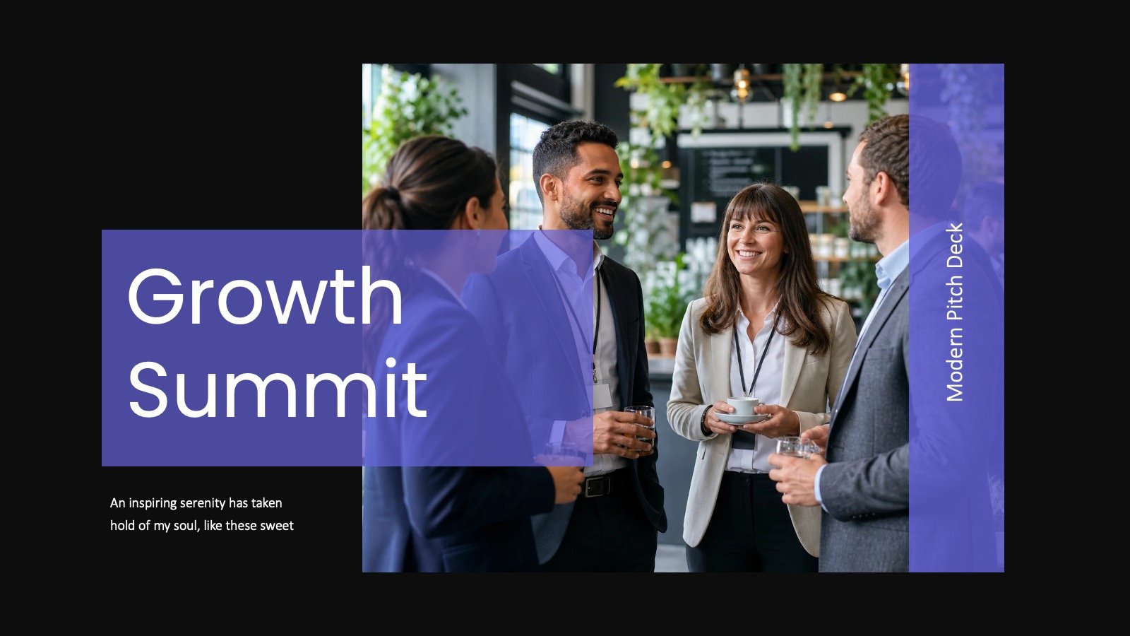 Growth Summit Pitch Deck