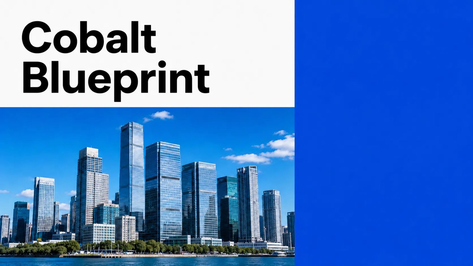 Cobalt Blueprint